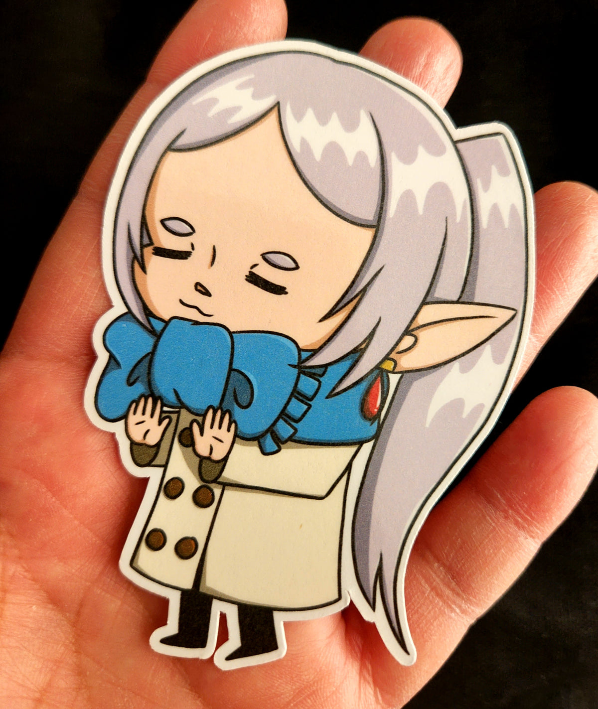 Chibi Frieren Gloss Sticker