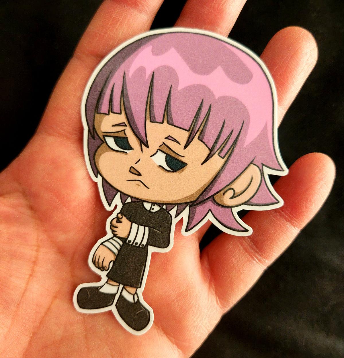 Soul Eater Chibi Crona Gloss Sticker