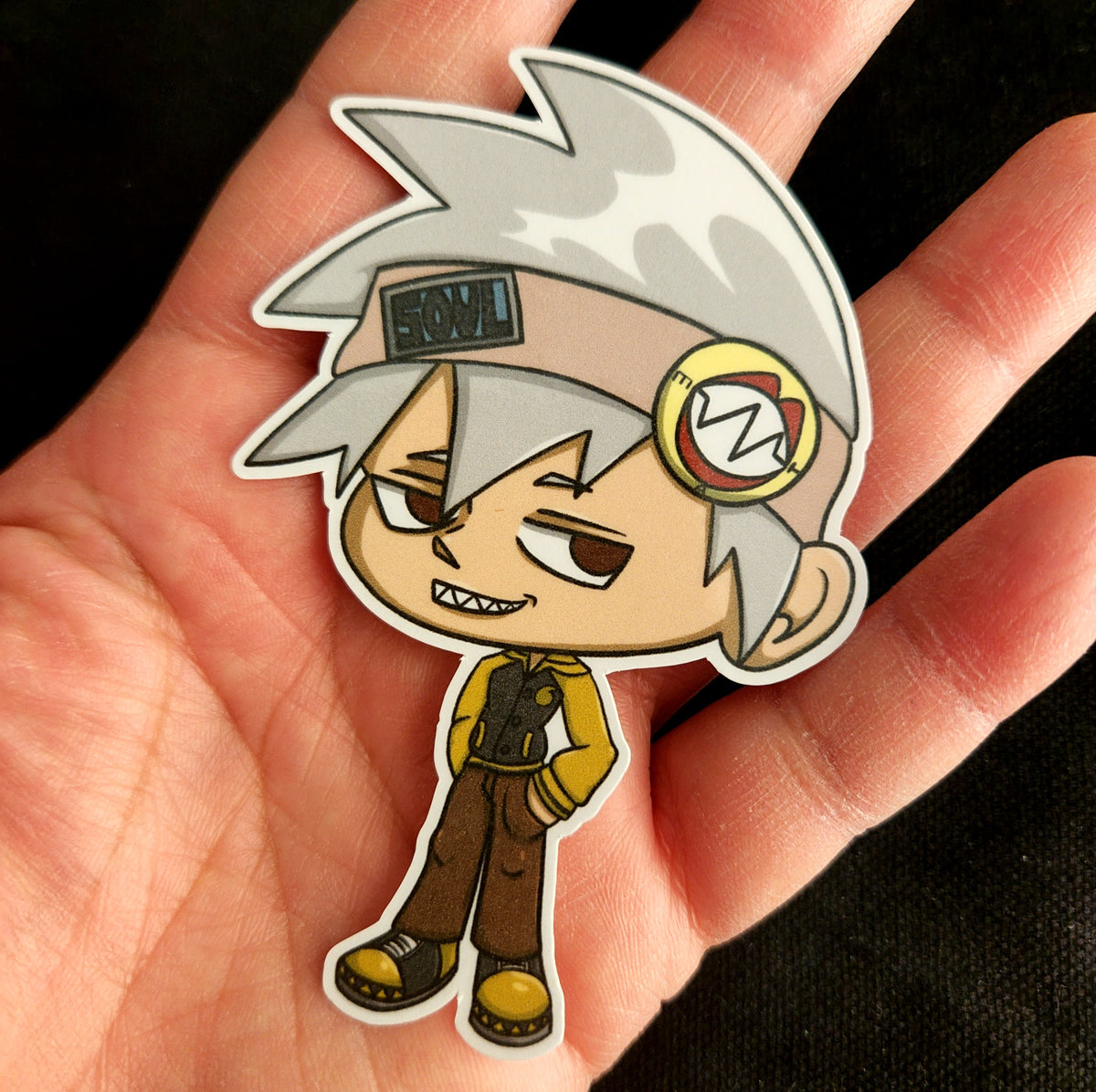 Soul Eater Chibi Soul Gloss Sticker