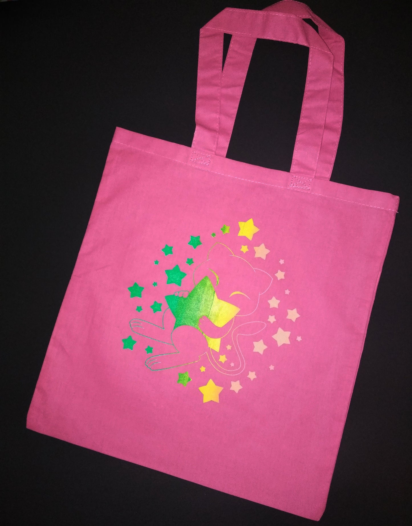 Mew Pocket Monster Tote Bag-Jellyroll Ink