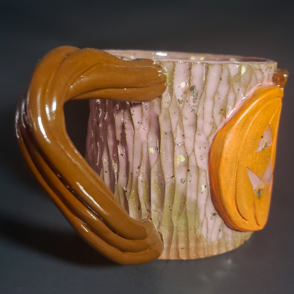 Ceramic Halloween Pumpkin Mug