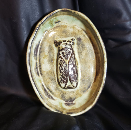 Ceramic Cicada Trinket Dish