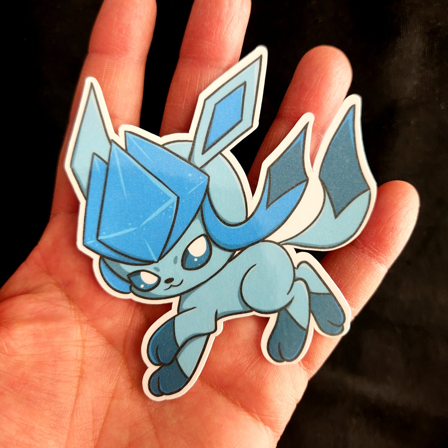 Cute Eevee Pocket Monster Gloss Sticker
