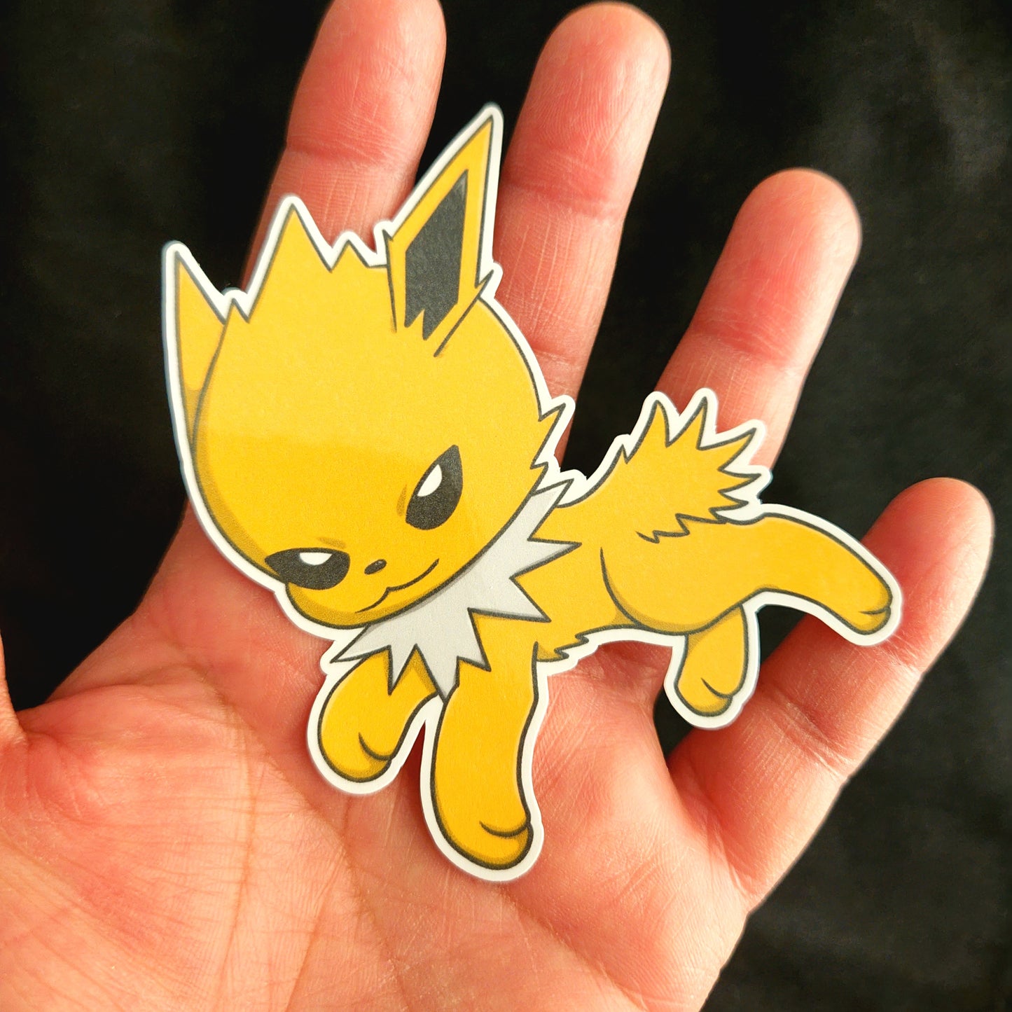 Cute Eevee Pocket Monster Gloss Sticker