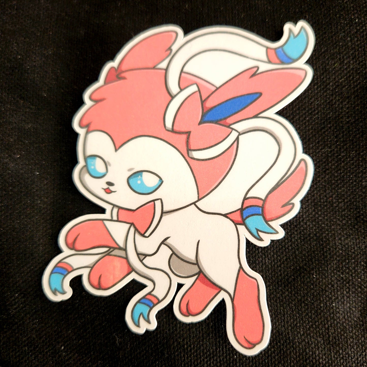 Cute Eevee Pocket Monster Gloss Sticker