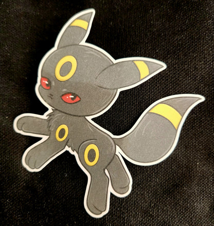 Cute Eevee Pocket Monster Gloss Sticker