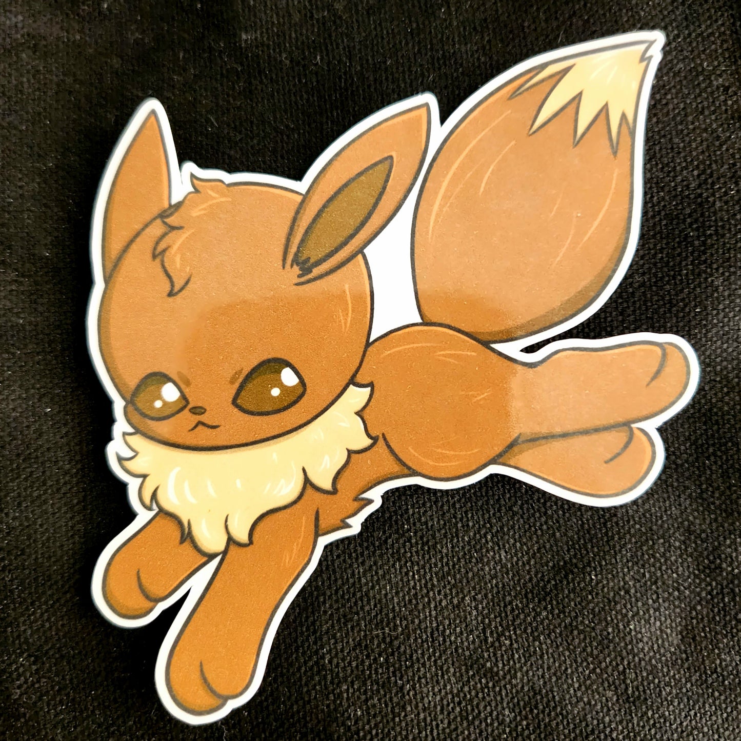 Cute Eevee Pocket Monster Gloss Sticker