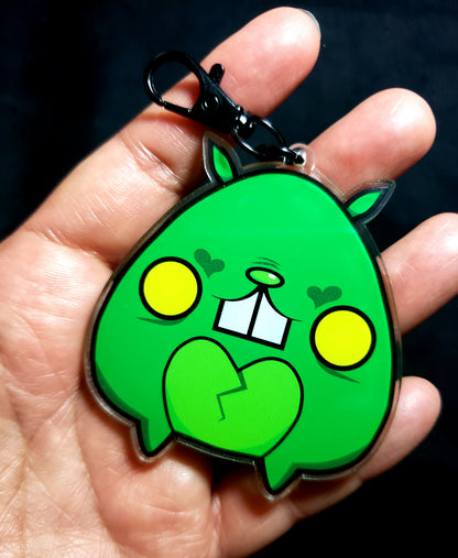 Bunigiri Green Envy Acrylic Keychain