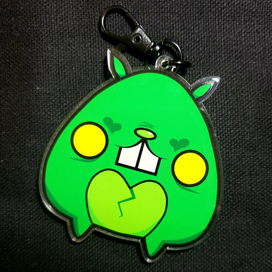 Bunigiri Green Envy Acrylic Keychain