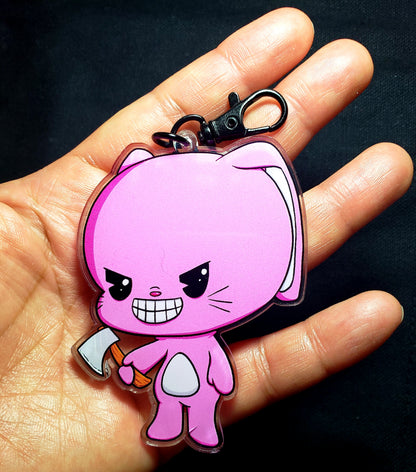 Future Diary Bunny Yuno Gasai Acrylic Keychain