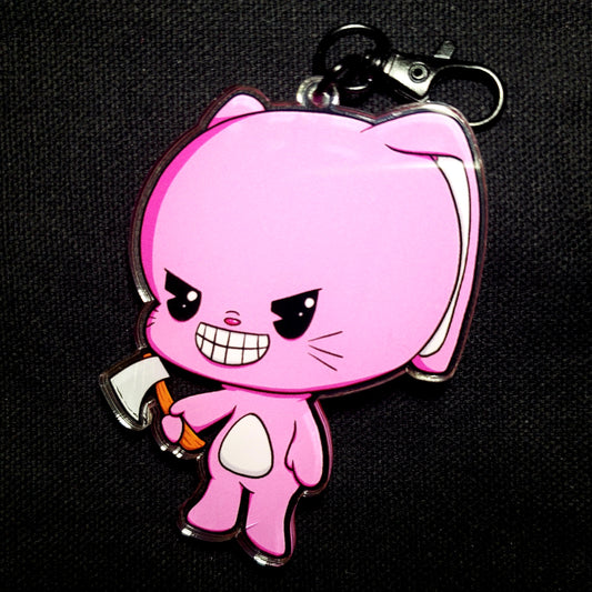 Future Diary Bunny Yuno Gasai Acrylic Keychain