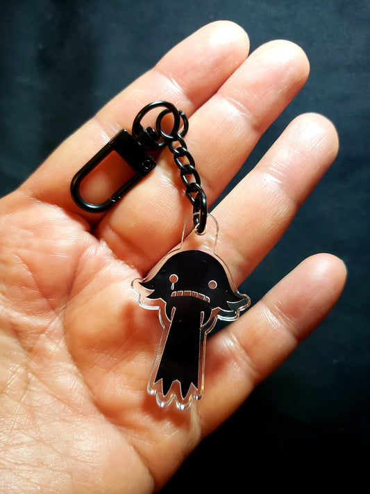 Soul Eater Tiny Sad Shadow Crona Acrylic Keychain