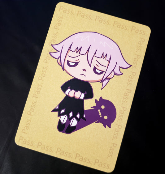 Soul Eater Sad Crona w/ Shadow 4x6 Postcard