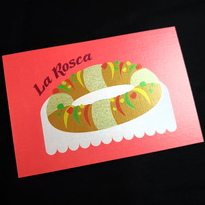 La Rosca Día de Reyes 4x6 Print