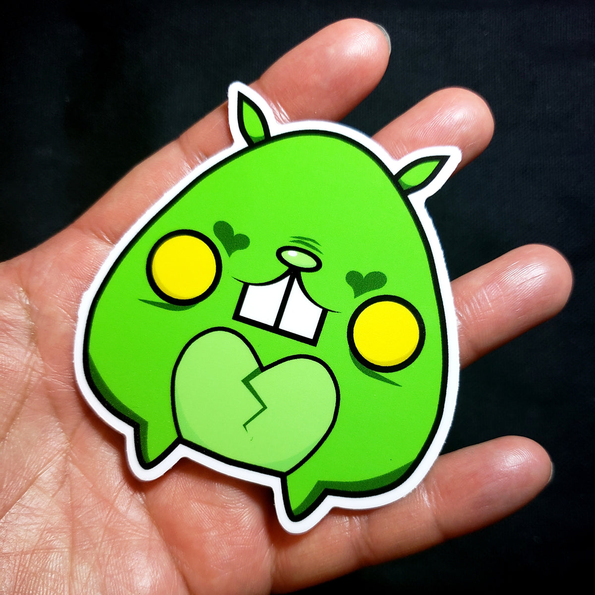 Bunigiri Green Envy Gloss Sticker