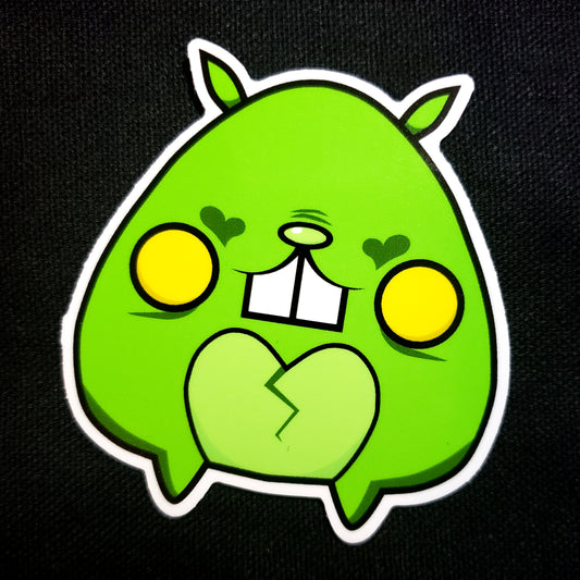 Bunigiri Green Envy Gloss Sticker