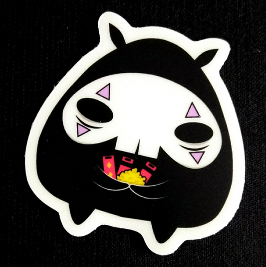 Bunigiri Cosplay-No Face Glow in the Dark Sticker