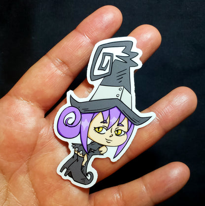 Soul Eater Witch Blair Gloss Sticker