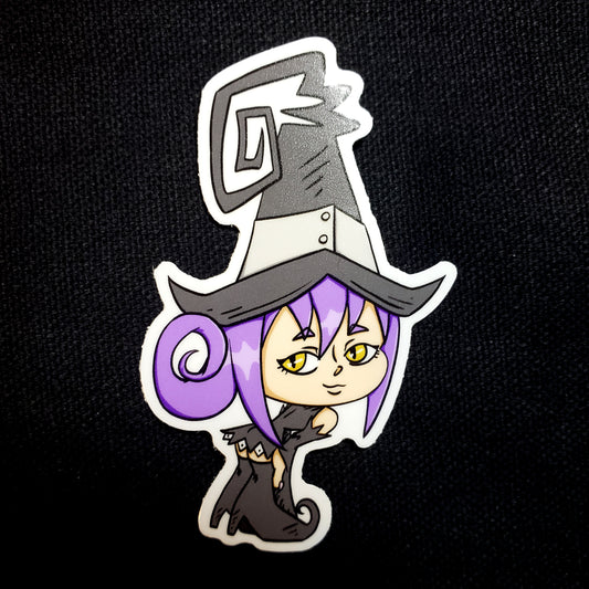 Soul Eater Witch Blair Gloss Sticker