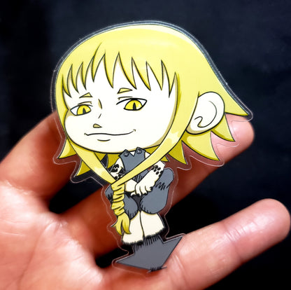 Soul Eater Witch Medusa Clear Sticker