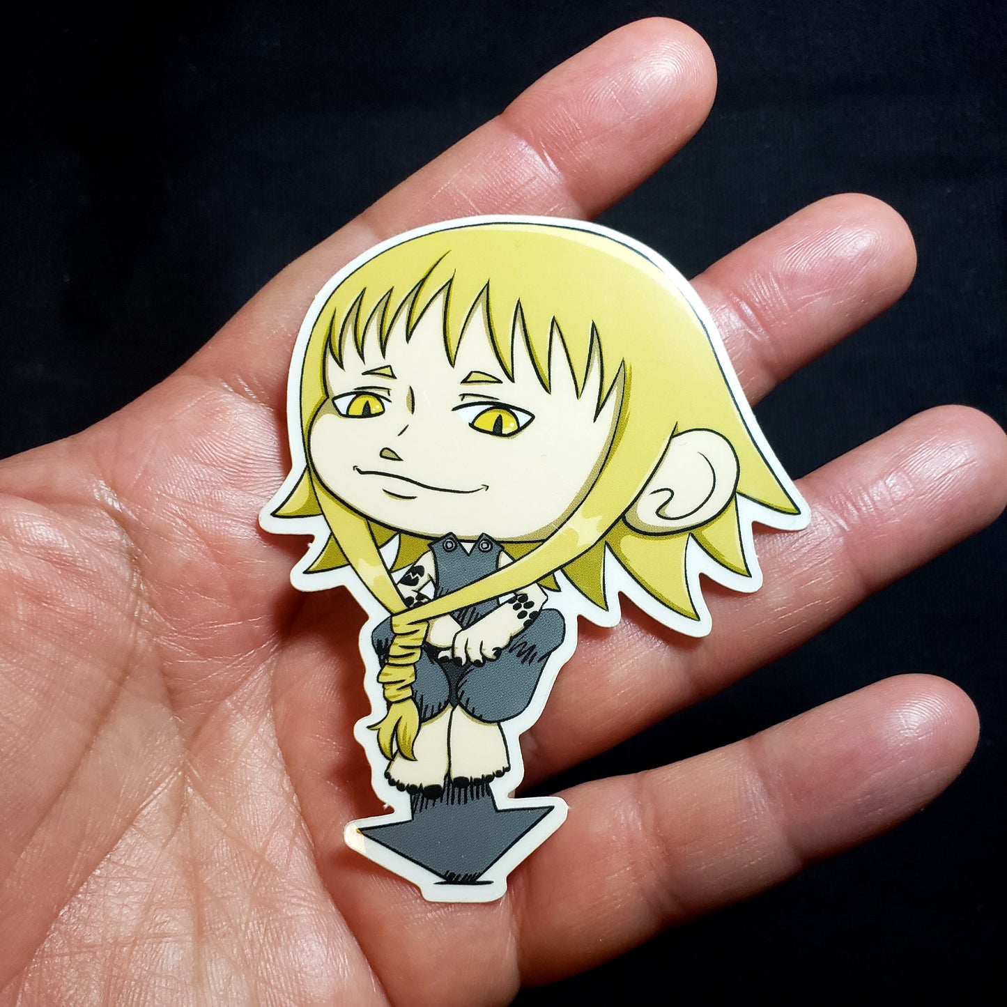 Soul Eater Witch Medusa Clear Sticker