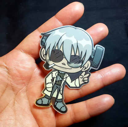 Soul Eater Stein Mirror Sticker