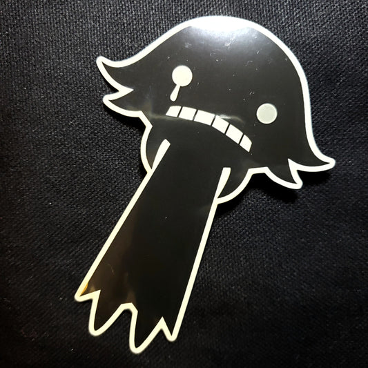 Soul Eater Sad Shadow Crona Clear Sticker