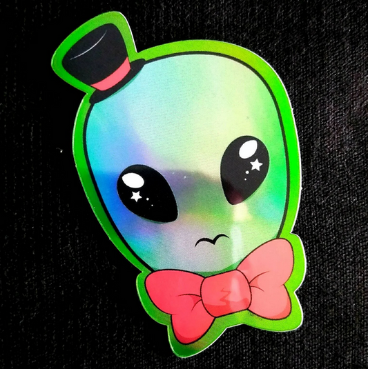 Steven Universe Peridot's Alien Holo Sticker