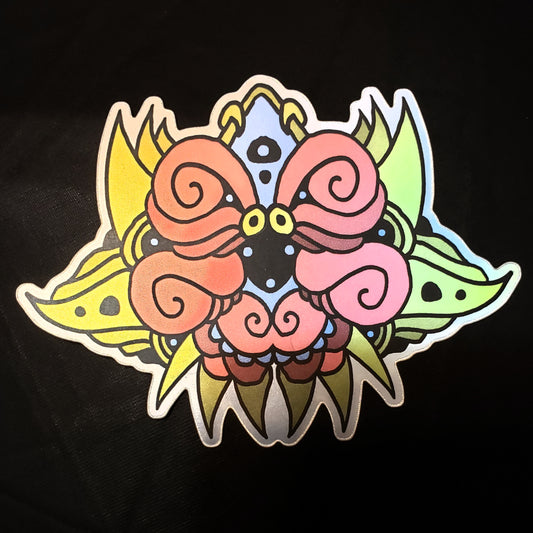 Ram Vector Matte Holo Sticker