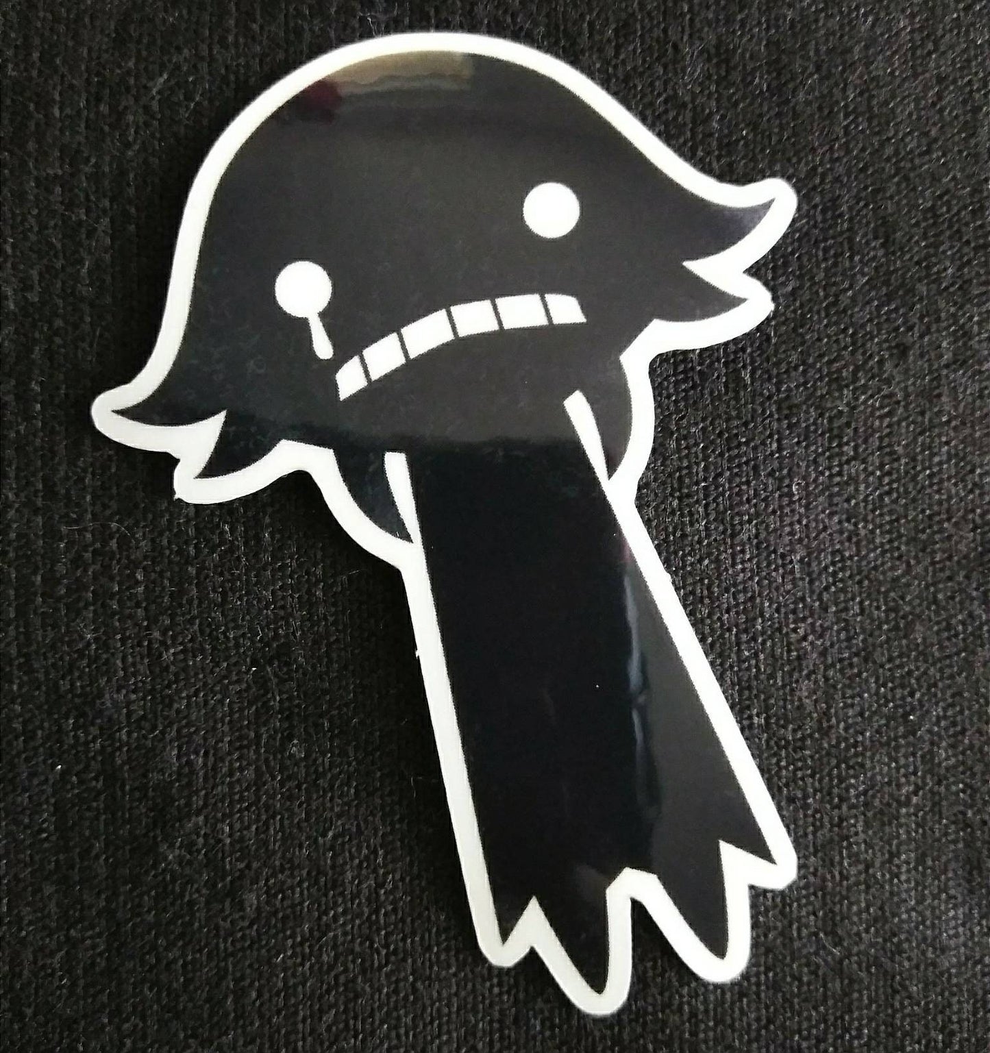 Soul Eater Sad Shadow Crona Clear Sticker