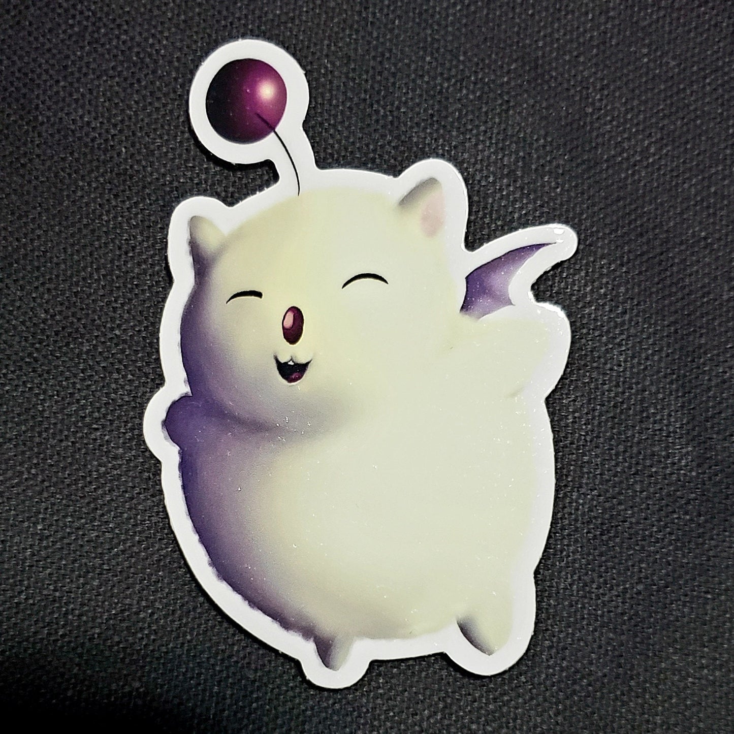 Final Fantasy Carefree Flying Moogle Gloss Sticker