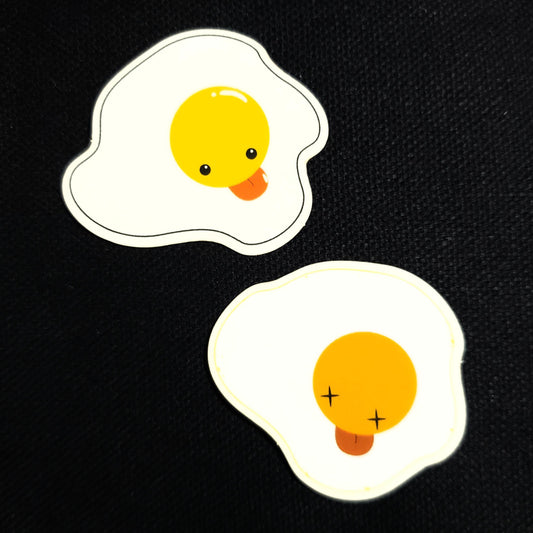 Silly Eggs Sticker Set