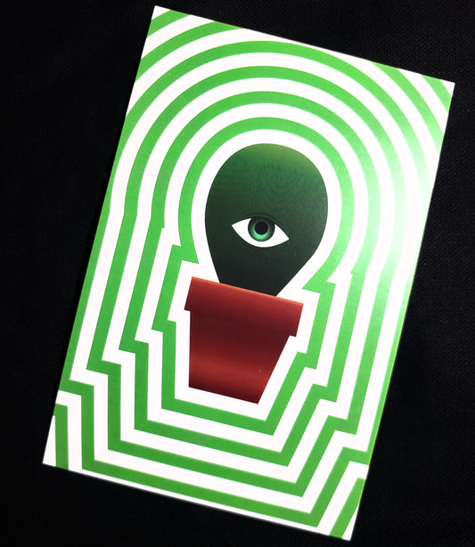 Eye Nopal 4x6 Postcard