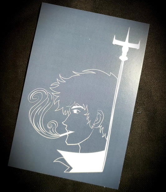 Space Cowboy Spike 4x6 Postcard