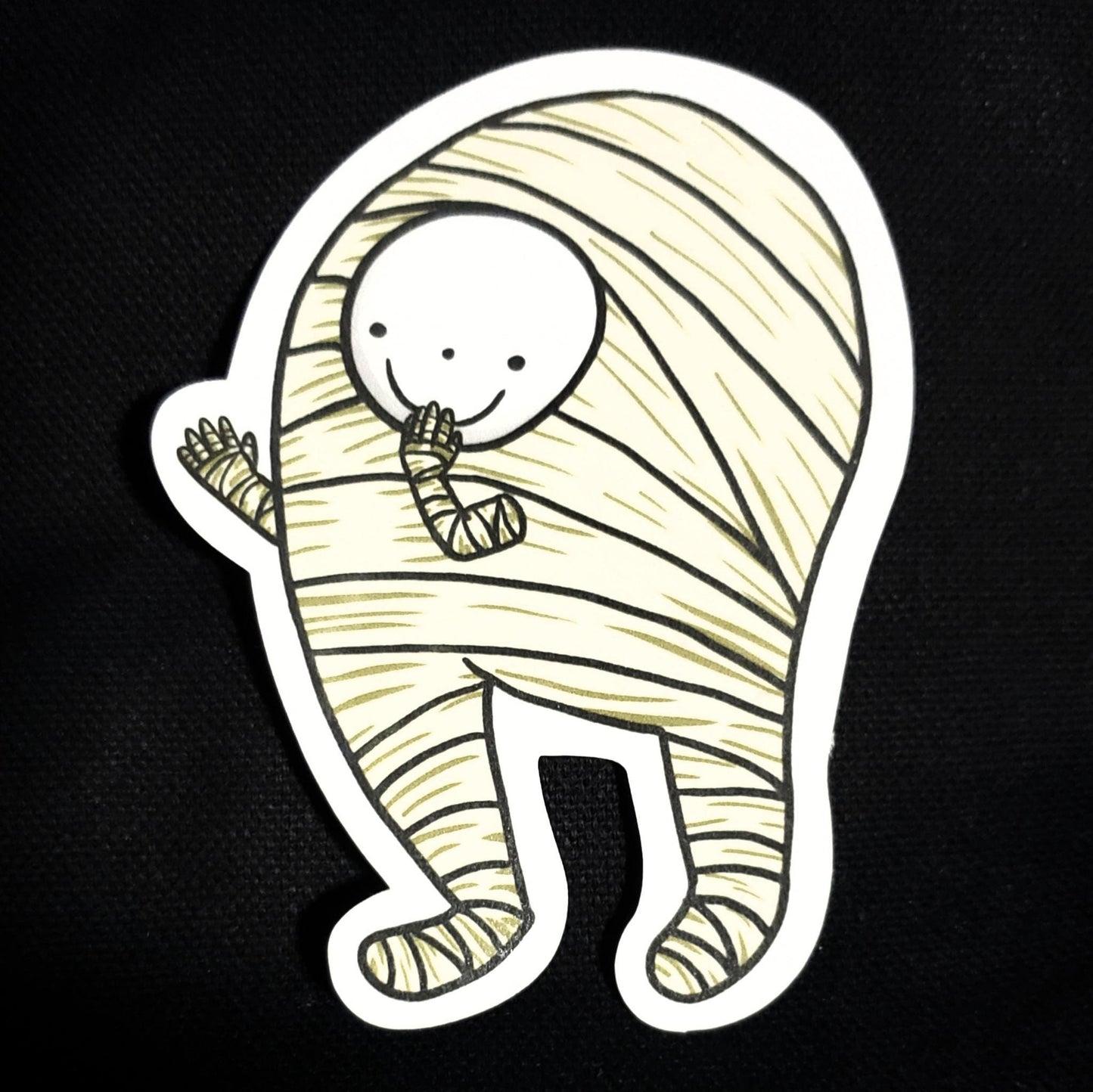 Soul Eater Mummy Minion Gloss Sticker