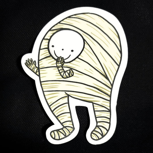 Soul Eater Mummy Minion Gloss Sticker