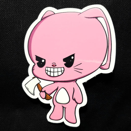 Future Diary Yuno Gasai Bunny Gloss Sticker